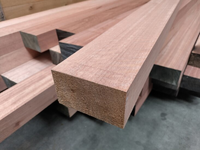 67x114mm Meranti geschaafd 100cm