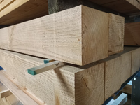 20X20cm Douglas 500 CM fijnbezaagd