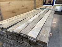 Gewaterde naaldhout planken, barnwood look 2x10CM circa 400CM