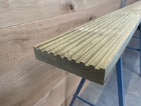 28 MM × 140 MM gewolmaniseerde antislip vlonderdeel