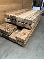 Foto 3 van 15x30 CM 2000 MM Lang Harbourwood geschuurde reclaimed wood balken