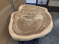 Suar D77 rond blad 140x102cm