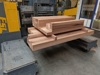 56x80mm meranti geschaafd 1000 MM