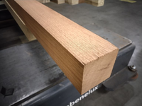 85x85mm meranti geschaafd 800 MM