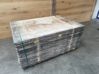 95x140CM hardhout steenschot gebruikt 50 MM dik