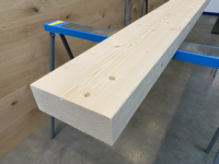 70x195mm Geschaafd
