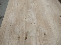Planken fijnbezaagd