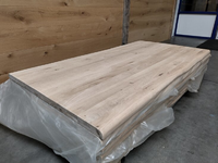 95x180CM 40mm eiken Boomstam tafel