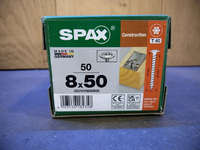 8x50MM Spax Tellerkop Gegalvaniseerd