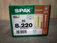 Foto 9 van 8x50MM Spax Tellerkop Gegalvaniseerd