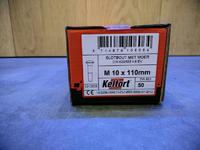 Foto 5 van m10x60MM gegalvaniseerd 50ST